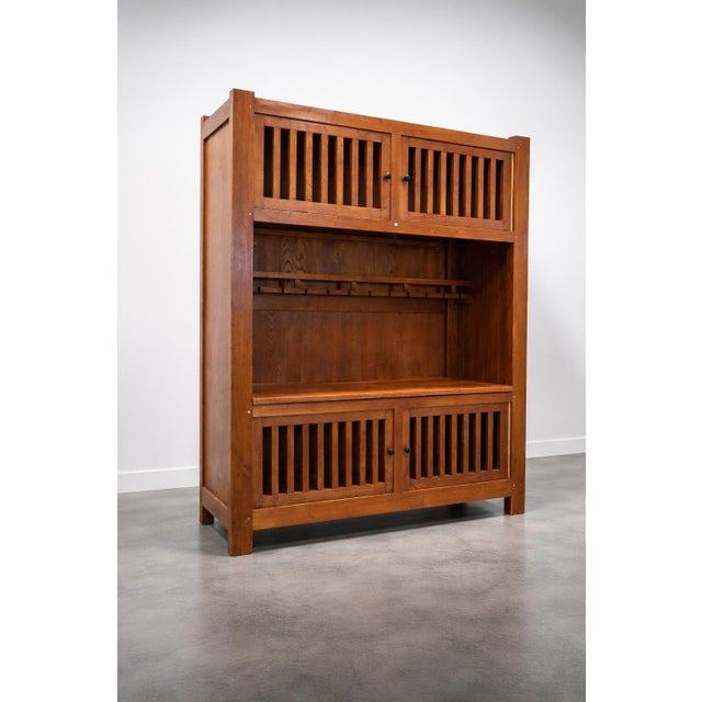 1960s Buffet by Jean Touret for Les Paysans Artistes de Lozère, 1950s For Sale - Image 5 of 5