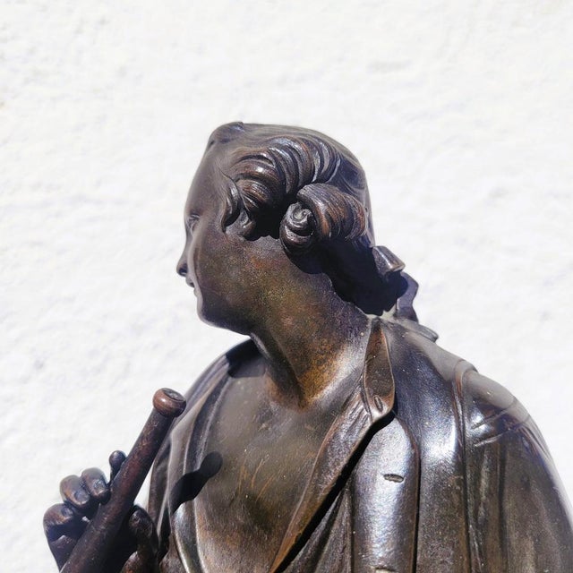 Couple of Gallant Lovers, 19th Century, Bronze, Set of 2 For Sale - Image 6 of 18