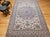 Vintage Exceptionally Fine Nain Area Rug, Hand-Knotted Wool & Silk, Floral Pattern, 7x11, Ivory & Blue For Sale - Image 11 of 18