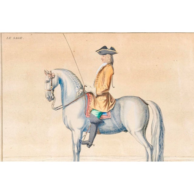 Mid 20th Century Pair of Engravings After Baron Friedrich Wilhelm Von Eisenberg "Le Sage" and "L'esperance" in Handsome Vintage Frames For Sale - Image 11 of 12