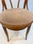 Vintage Thonet Bentwood Café Chair With Upholstered Seat and Original Labels For Sale - Image 9 of 10