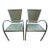 Italian Iron and Leather Chairs by Sawaya & Moroni - a Pair For Sale - Image 10 of 11