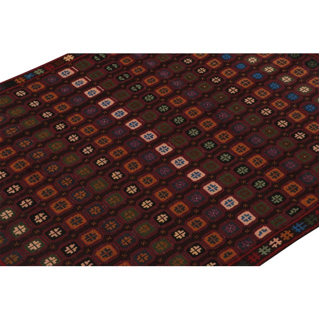 Rug & Kilim’s Baluch Tribal Rug With Colorful Geometric Patterns For Sale In New York - Image 6 of 7