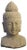 Buddha Head in Natural Stone For Sale