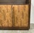 Modern Wood and Cooper Three Door Bar Cabinet For Sale - Image 4 of 8