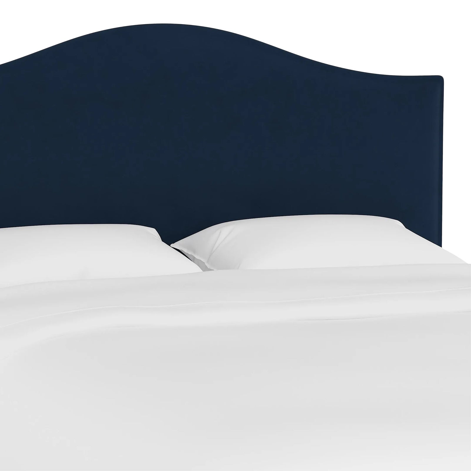Kenmore Headboard in Ink Classic Velvet, King Chairish