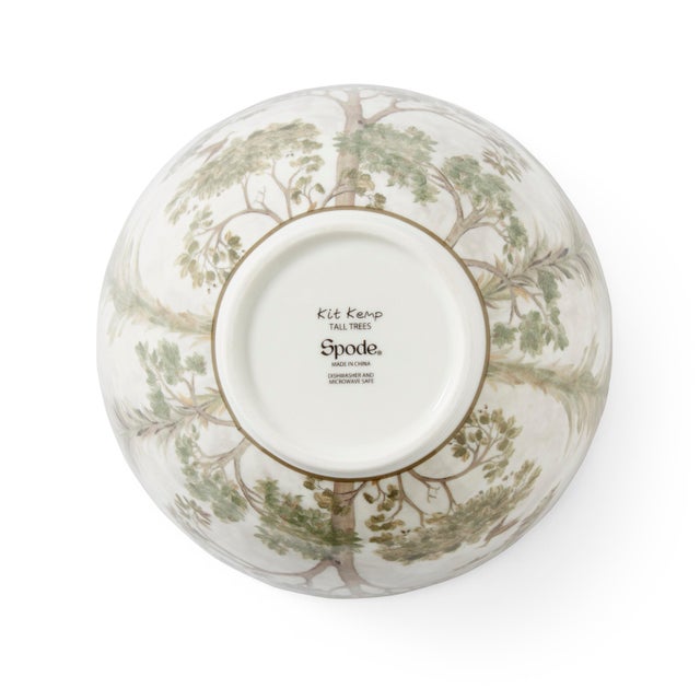 2020s Spode Kit Kemp Tall Trees Rice Bowl 6", Set of 4 For Sale - Image 5 of 6
