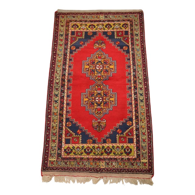 Vintage Joruk Rug, Turkey For Sale