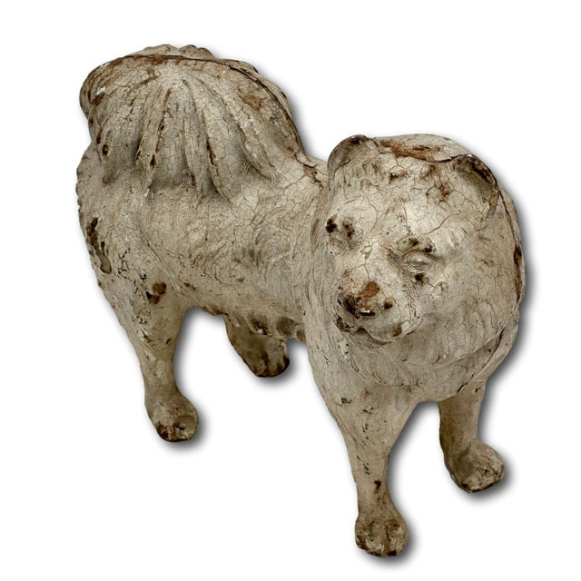 This Really is a Great Looking and Very Rare - Hard to Find Model Cast Iron Chow Chow Dog Doorstop. American in Origin -...