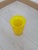 Yellow Glass Vase by Alessandro Mendini for Murano Venini, 1990s, in Very Good conditions. Designed 1990 to 1999 I have...