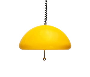 Mid-Century Space Age Cabras Pendant Lamp by Luigi Massoni for Guzzini, 1960s