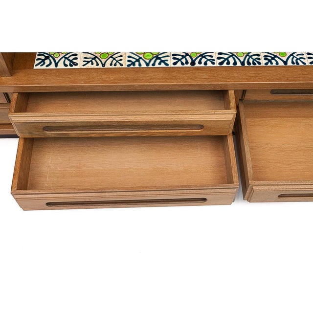 Cabinet by Guillerme Et Chambron, 1950s For Sale - Image 10 of 18