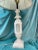 1960s alabaster table lamp in great condition please see photos for specifics. It comes with the original shape in the...