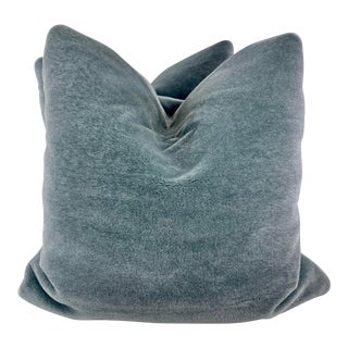 Pollack & Associates "King Mohair" in Nimbus 22” Pillows-A Pair For Sale