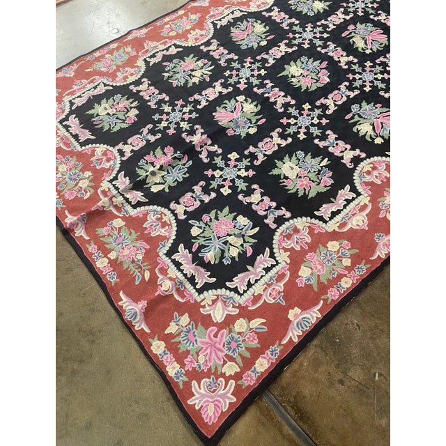 French 1990s French Style Chainstitch Art Work For Sale - Image 3 of 5