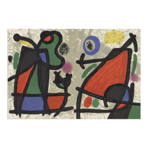 Joan Miro Derriere Le Miroir, No. 186, Pg 2,7, 1970