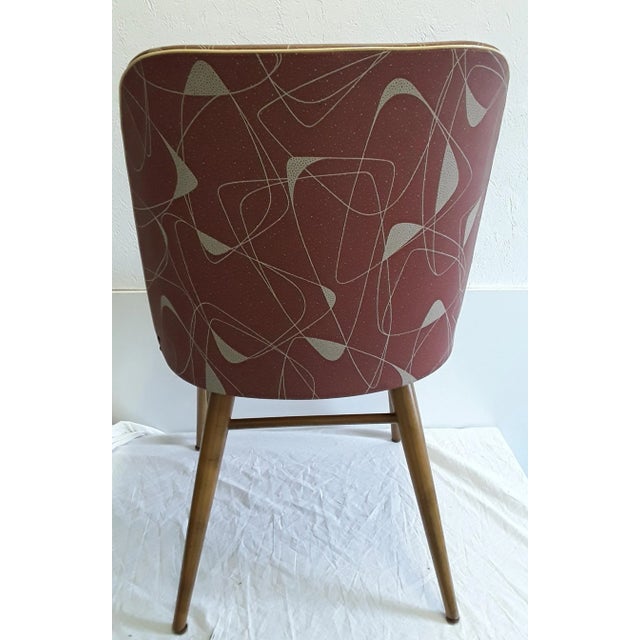German Beech Side Chair, 1960s For Sale - Image 3 of 8