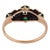 Late 19th Century Victorian Emerald Seed Pearl 14k Yellow Gold Ring, Size 6.75 For Sale In Los Angeles - Image 6 of 6