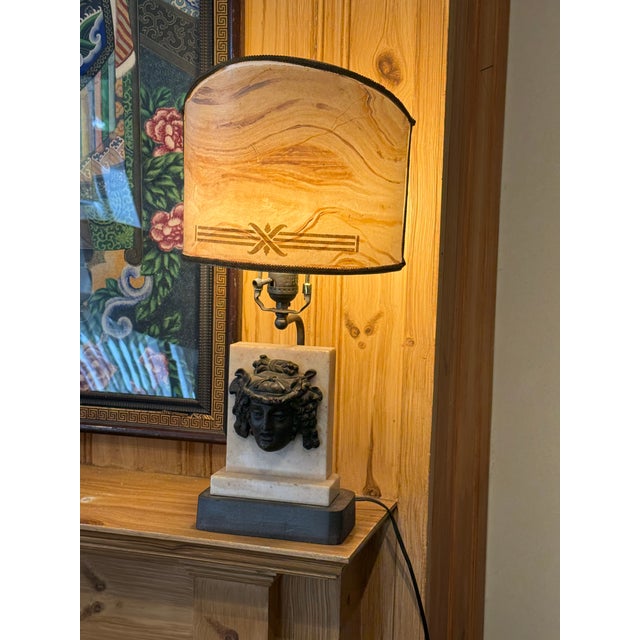 Neoclassical 1950s Neoclassical Boudoir Lamps - a Pair For Sale - Image 3 of 9