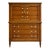 Mid Century Transitional 6-Drawer Chest With Brass Hardware by Thomasville For Sale