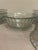 Vintage KIG Malaysia Trellis pattern set of 6 bowls in Fleur-de-lis design 7.5” round