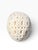 Off-white Alexander Ney Perforated Terracotta Head Sculpture, C. 1980s For Sale - Image 8 of 13