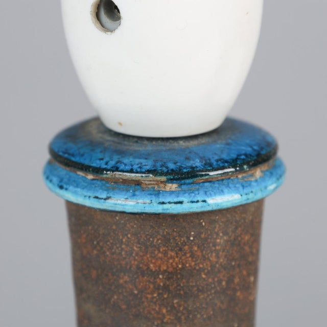 1960s Table Lamp in Ceramic by Nils Kähler for Kähler, Denmark, 1960 For Sale - Image 5 of 6