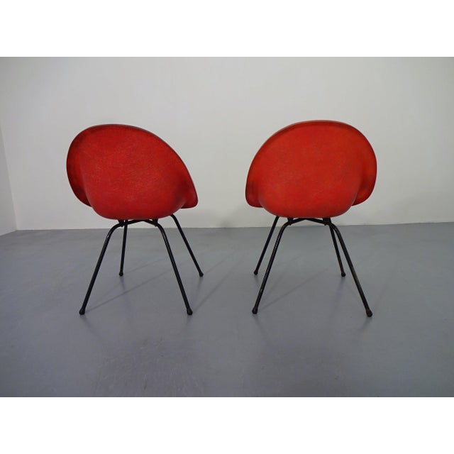 French Fiberglass Side Chairs, 1960s, Set of 2 For Sale - Image 9 of 17
