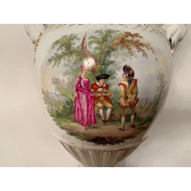 19th Century Vase by Carl Teichert for Meissen, Germany For Sale - Image 3 of 16