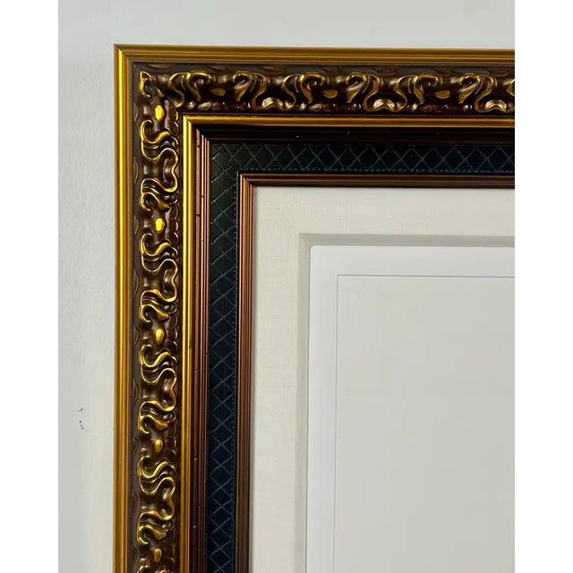 Peter Max Umbrella Man III (Angel With Heart/Sailboat) Hand Colored Etching 2018 2018 For Sale - Image 11 of 13