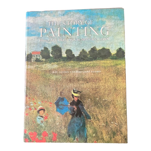Vintage Mid Century Coffee Table Book “Paintings” For Sale