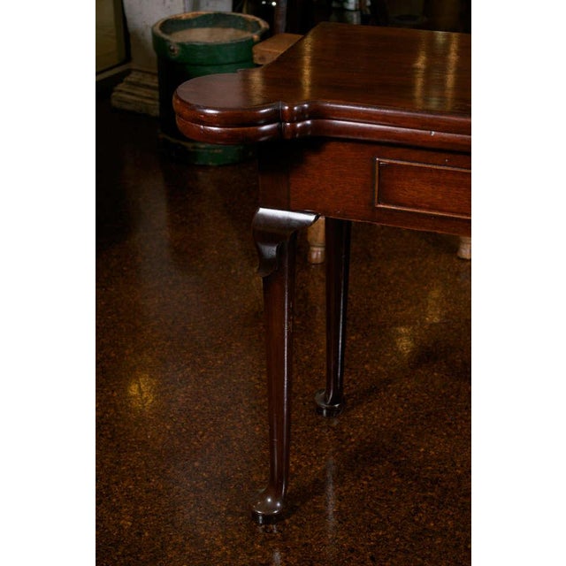 Late 18th Century 18th Century Georgian Mahogany Game Table For Sale - Image 5 of 9