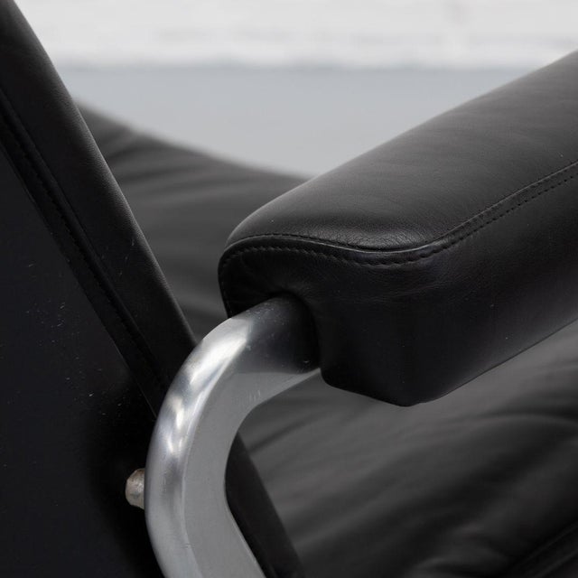 Black Swivel Lounge Chair by Karl Dittert for Stoll Giroflex, 1970s For Sale - Image 8 of 13