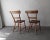 Late 19th Century Pair of Primitive French Antique Style Side Chairs For Sale - Image 5 of 9