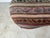 Vintage French Provincial Louis XVI-Style Kidney-Shaped Upholstered Vanity Stool Bench For Sale - Image 12 of 13