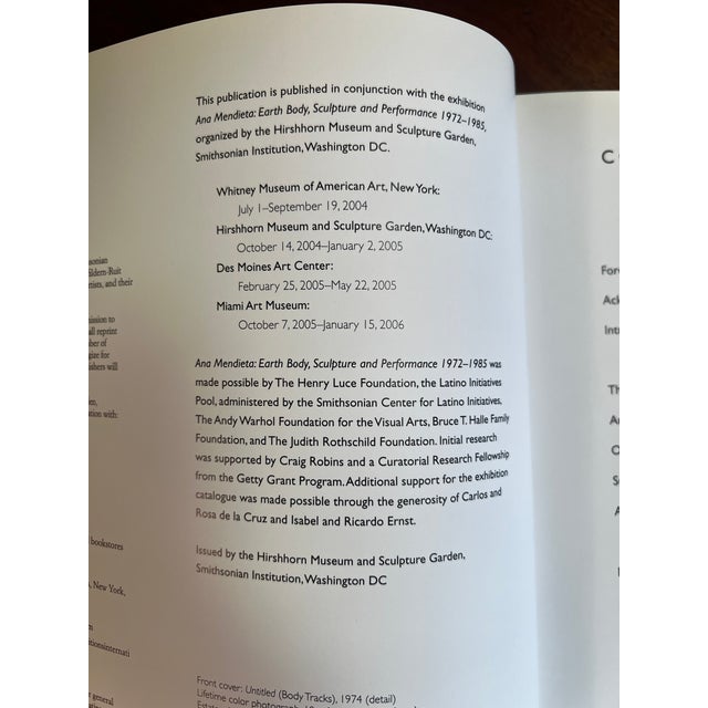 Ana Mendieta: Earth Body, Sculpture and Performance (1972–1985) For Sale - Image 10 of 10