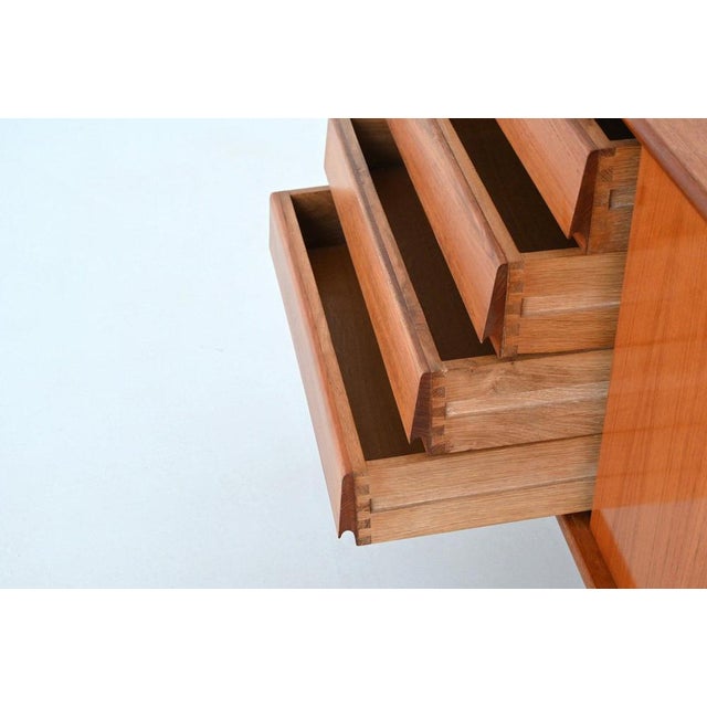 Small Sideboard in Walnut from Bosteels Meubelen, Belgium, 1960 For Sale - Image 15 of 18