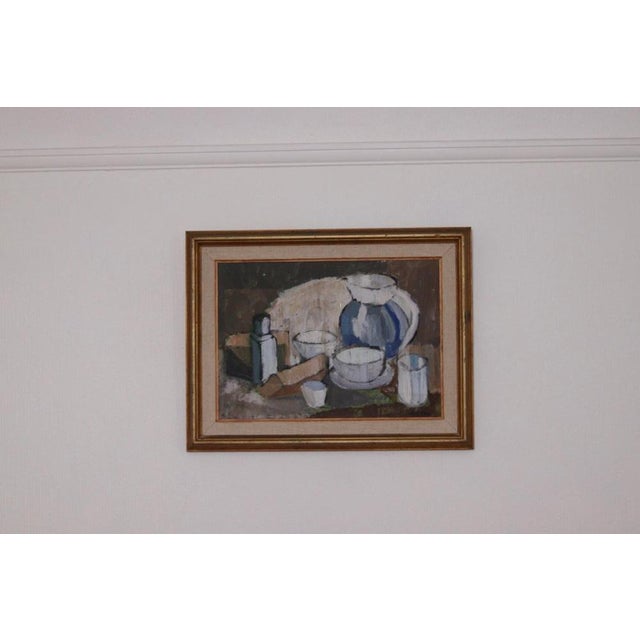 Bertil Ågren, Still Life, 1960s, Oil on Panel, Framed For Sale - Image 15 of 18