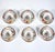 Copper 20th Century Coffee Set with Sheaf Pattern from Meissen, Set of 22 For Sale - Image 8 of 12