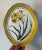 Royal Crown Derby Porcelain Antique 18th Century Derby Porcelain Botanical Dessert Dish Named Specimen by John Brewer - Narcissus or Daffodil on Yellow Ground - Pattern 216 For Sale - Image 4 of 10