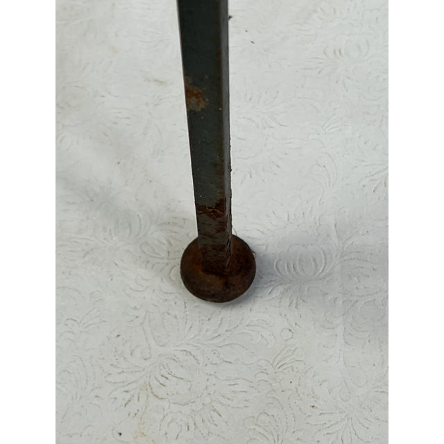 Woodard Furniture Co. Vintage Woodard Style CastIron Lounge Chair’s - a Pair For Sale - Image 4 of 13