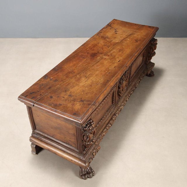 Baroque Chest in Walnut For Sale - Image 11 of 14