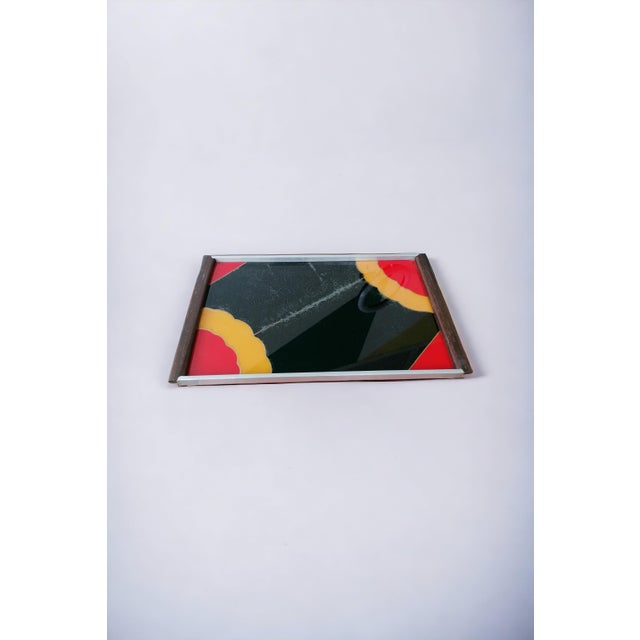 1950s Aluminium Design Tray, 1950s For Sale - Image 5 of 6