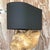 Vintage Boho Cerused Wood Winged Lion’s Head Lamp For Sale - Image 12 of 13