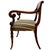 19th Century 19th Century English Regency Sheraton Chair With Carved Lion's Paws and Lattice Back For Sale - Image 5 of 12