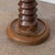 1940s French Carved Wood Pedestal Table For Sale - Image 9 of 10