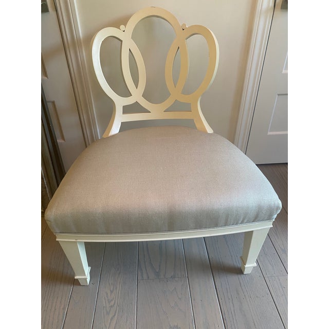 Contemporary Barbara Barry Bracelet Chair For Sale - Image 3 of 9