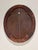 Brown Original 19th Century American Oval Oil Portrait Painting For Sale - Image 8 of 12