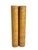 A charming early 20th-century French decorative book box, crafted to resemble antique leather-bound volumes. Finished in...
