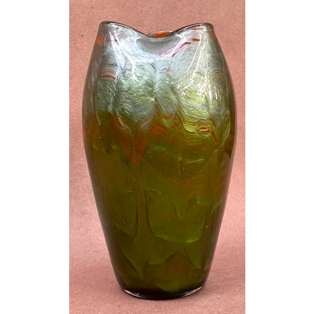 Art Nouveau Art Nouveau Loetz Titania Cabinet Vase For Sale - Image 3 of 7